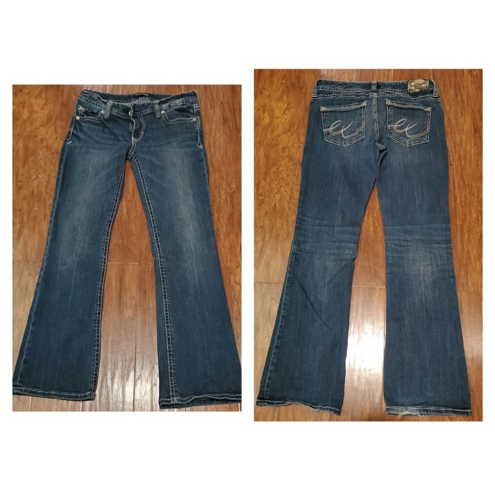 Express Stella Low Rise Jeans - Picture 2 of 3